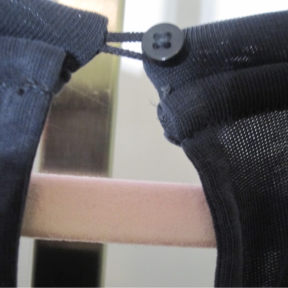 Joe Fresh jumpsuit. Black with elasticized waist. Size medium. - Picture 2 of 4